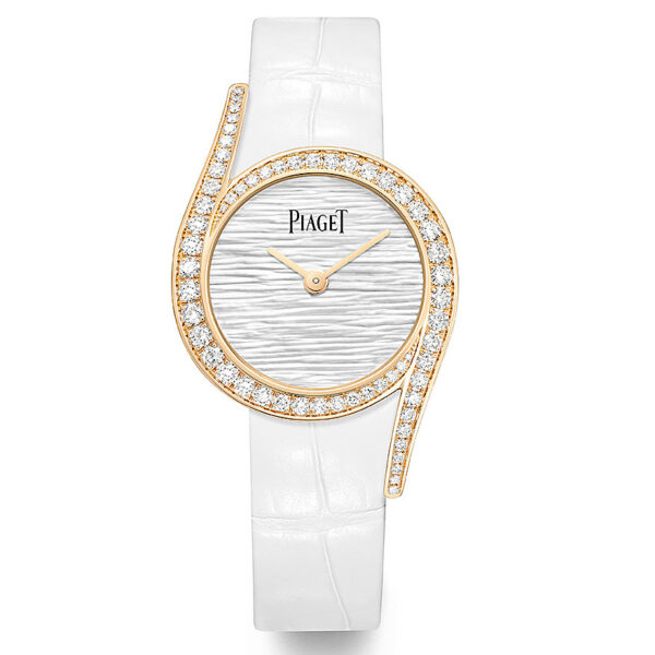 Piaget Limelight Gala com pulseira branca