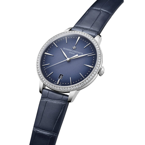 Vacheron Constantin Patrimony  – Ouro Branco com Diamantes - Image 2