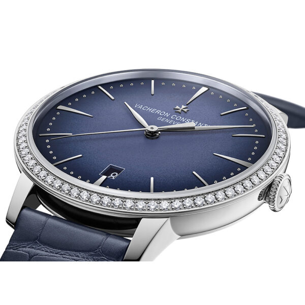 Vacheron Constantin Patrimony  – Ouro Branco com Diamantes - Image 3