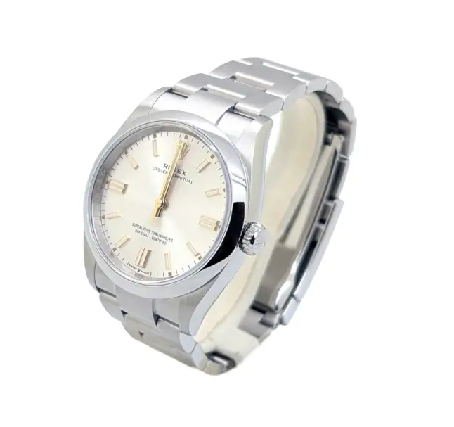 Rolex Oyster Perpetual 36 mm Prata – Ref. 126000 - Image 2